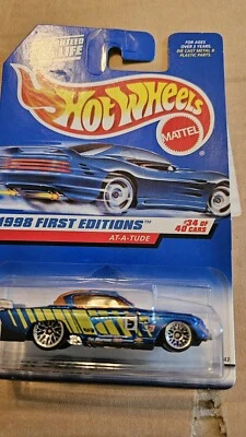 1998 Hot Wheels First Editions #34 ~ AT-A-TUDE STUDEBAKER ~ #667 - Image 1 of 4