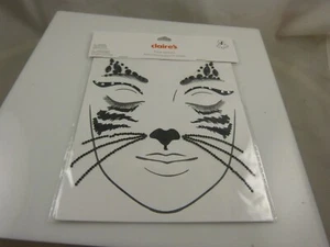 Gesicht Tattoos Körperkunst Haut Halloween Katze Bling - Bild 1 von 3