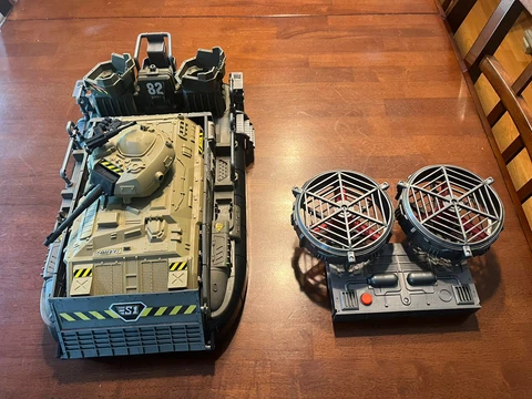 True Heroes Sentinel 1 Hovercraft Battle Tank Army Military Action Figure Cover