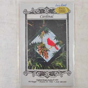 Cardinal Bird Animal Nature Birds Quilt Pattern Template England Design - Picture 1 of 12