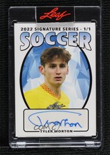 2022 Leaf Signature Series Ice 1/1 Tyler Morton #SS-TM1 Auto 5a3