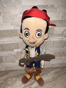 Peluche de Jake y los Piratas del País de Nunca Jamás de Disney Store - Imagen 1 de 2