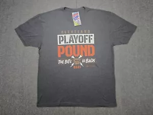 Cleveland Browns Playoff Pound 2021 Tee T Shirt Men's Sz 2XL GV Art & Design - Picture 1 of 9