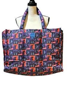 NEW Heaven by MARC JACOBS “marc” Puffer Loopy Logo LARGE Tote Zip RARE Discont - Picture 1 of 10