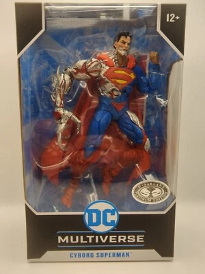 McFarlane DC Multiverse # Cyborg Superman  NEW 52  PLATINUM EDITION #New HTF - image 1 of 4