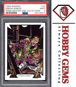 Green Goblin PSA 9 1989 Marvel Todd McFarlane Collection #22 - Bild 1 von 2