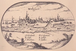 Wolgast, Nach einem alten Stich - Bild 1 von 1