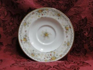 Noritake Salisbury, 9723, Multicolor Floral on Cream: 5 7/8" Saucer (s), No Cup - Picture 1 of 3