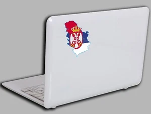 Mazedonien Flagge Karte Vinyl Laptop Aufkleber Sticker Maqedonisë së Veriut Македонија - Bild 1 von 6