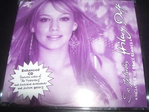 Hilary Duff So Yesterday The Dance Remixes Australian CD Single - Like new - Picture 1 of 1