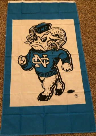 VERTICAL NORTH CAROLINA TAR HEELS FLAG new 3x5ft superior quality us seller Cover
