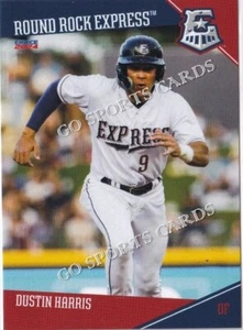 2024 Round Rock Express Dustin Harris RC Rookie Rangers Minor League Baseball - Picture 1 of 1
