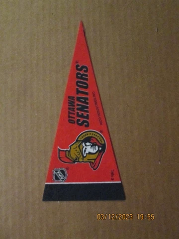 NHL Ottawa Senators Vintage 2006 Rico/Tag Express Mini 4x9 Hockey Pennant #2 Cover