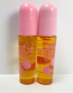 New (2) MAYBELLINE Kissing Potion Lipgloss BUBBLEGUM *VINTAGE RARE* AS-IS - Picture 1 of 3