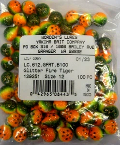 Worden's Lures Yakima Bait LIL Corky Corkies Float Steelhead Trout 612-GFRT 100 - Picture 1 of 1