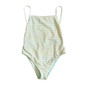 Billabong Broadwalk Badeanzug mit eckigem Ausschnitt blau Damen Größe M/10 - Bild 1 von 6