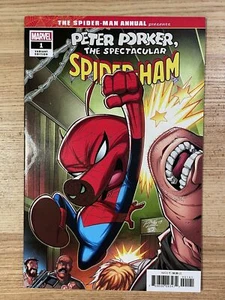 Spider-Man Annual Present Peter Porker The Spectacular Spider-Ham #1 2018 Marvel - Bild 1 von 2