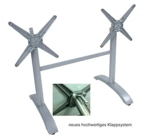 Tischgestell klappbar Tisch Untergestell Tischbeine Tischuntergestell Tischfuss - Bild 1 von 2
