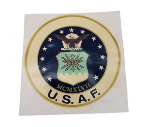 USAF US Air Force Decal Transfer Eagle Emblem Insignia Military 1947 Ken Nolan - Picture 1 of 3