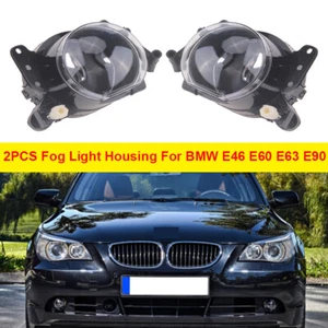 Pair Fog Light For BMW E60 E90 323i 325i 328i 330i 335i 525i 530i 545i 550i X3 - Picture 1 of 7