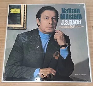 NATHAN MILSTEIN / J.S. BACH sonatas & partitas for solo violin / DG SEALED NEW - Picture 1 of 5