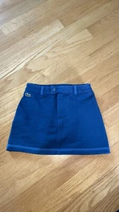 Lacoste Girls Cotton Skirt Size 8 - Picture 1 of 5