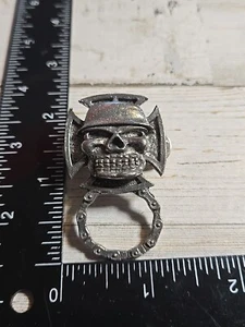 Pin de solapa de sombrero de calavera de GBELL prendedor de motocicleta metal P3 - Imagen 1 de 3