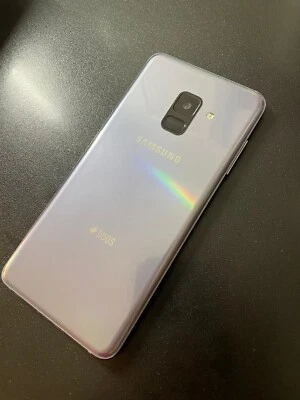 Samsung Galaxy A8 2018 Orchid Gray A/B+ con accessori - Immagine 1 di 4