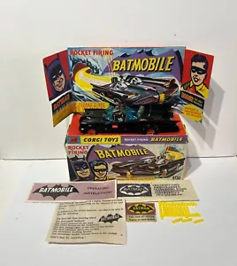 Corgi toys 267 Batmobile, Boxed, Original, Vintage, Rare, VNM, 1960's - Picture 1 of 24