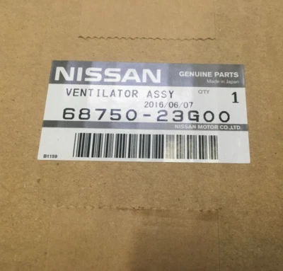 Conjunto de ventilación central original OEM Nissan 68750-23G00 1987-92 Pathfinder 1987-92 D21 Foto 1 de 3