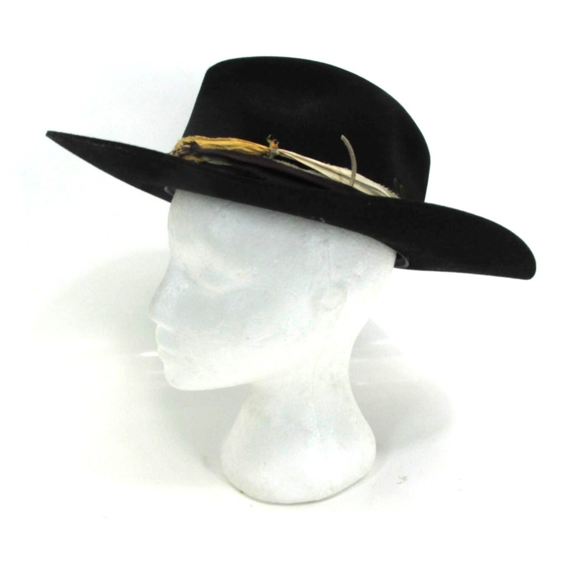Feather Black Vintage Hats for Men for sale | eBay Feather Black Vintage Hats for Men for sale | eBay