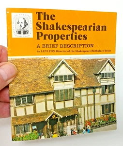 Vintage Prospekt The Shakespeary Properties Levi Fox vollfarbig - Bild 1 von 7