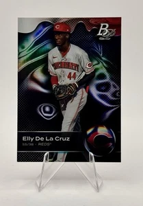 Elly De La Cruz 2023 Bowman Platinum Baseball # TOP-93 Top Prospects Reds - Picture 1 of 2