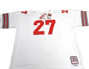 MITCHELL & NESS NCAA LEGENDS OHIO STATE BUCKEYES EDDIE GEORGE LEGACY JERSEY 5XL - Picture 1 of 6