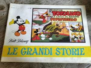 Topolino alla caccia del bandito Pipistrello Le Grandi Storie 12 W. Disney 1967 - Foto 1 di 2