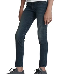 NWT Polo Ralph Lauren "The Aubrie" Super Stretch Dark Wash Cotton Denim Jeans 12 - Picture 1 of 11