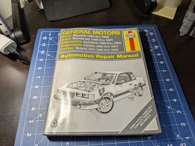 Pontiac Grand Am Repair Manual Buick Skylark  Achieva 1985-1998 Haynes 38025 - Image 1 of 4
