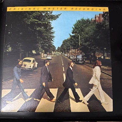 The Beatles Abbey Road LP Vinyl MOFI Original Master Recording 1980 With Booklet - Image 1 of 4
