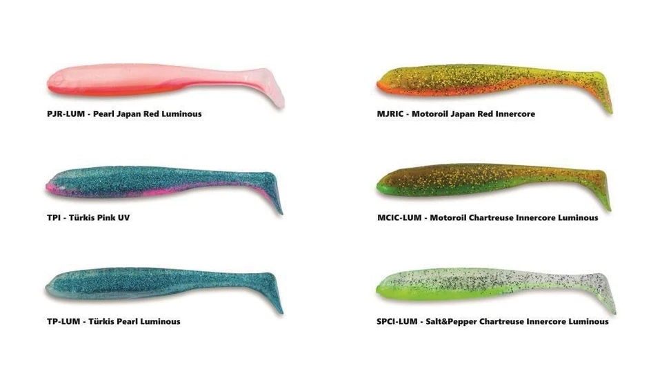 Aquantic Moby Slim Jim 16cm Gummifisch Raubfisch Angeln Hecht,Zander,Meeresangel - Bild 1 von 1