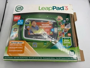 Tableta de aprendizaje Leapfrog Leappad 3 incluye caja y cargador 3 juegos. Por favor lea - Imagen 1 de 6