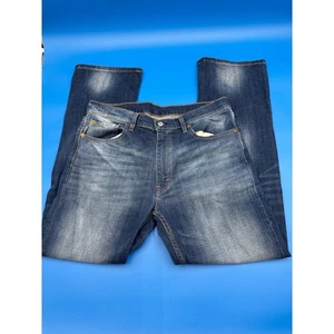 Levi's 527 Jeans Men's 36x32 Slim Boot Cut Dark Wash Denim Pants - Picture 1 of 6