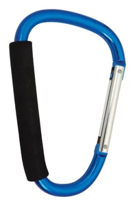 Home Plus XD14063 Aluminium blau Karabiner Schlüsselanhänger 7,75 L Zoll (12 Stück) - Bild 1 von 1