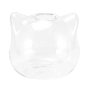 Katzen Förmiger Glasvase Hydroponische Pflanzen Blumen Vase Glasbehälter Be8703 - Bild 1 von 8
