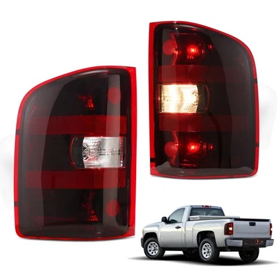 For 2007-2013 Chevy Silverado 1500 2500HD 3500HD Tail Lights Conversion Upgrade Foto 1 de 4