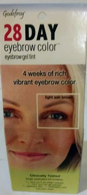 Godefroy 28 Day Eyebrow Color, Eyebrow Gel Tint  Light Ash Brown - Image 1 of 4