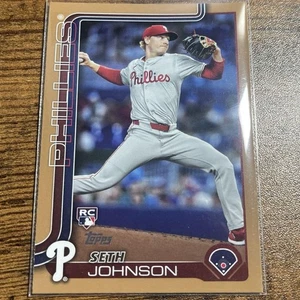2025 Topps Series 2 Seth Johnson RC Parallel Card | Baseball Rookie Card - Picture 1 of 2