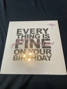 All Time Low Everything Is Fine On Your Birthday Pink Vinyl Sealed Limited Ed - Bild 1 von 1