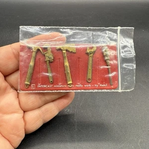 Mini Werkzeugset Intercast kleiner Schraubendreher Messer Schere Zange 5-teiliges Set - Bild 1 von 4