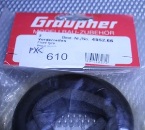 Graupner Formel 1 Slickreifen vorne 4952.66 NOS /Neu in OVP kostl. Versand - Bild 1 von 1