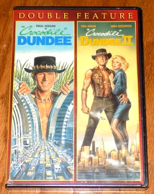 CROCODILE DUNDEE / Crocodile Dundee II Paul Hogan Linda Kozlowski 80'S DVD NEW - Image 1 of 2